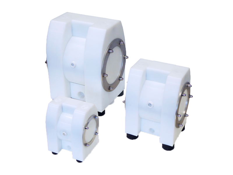 Serie E - Bombas neumáticas de Doble Diafragma o Doble Membrana de plástico de Almatec